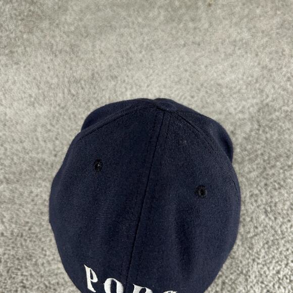 VTG New York Yankees New Era Hat Mens 7 1/2 Blue Fitted Baseball Cap 00s USA - Picture 7 of 11